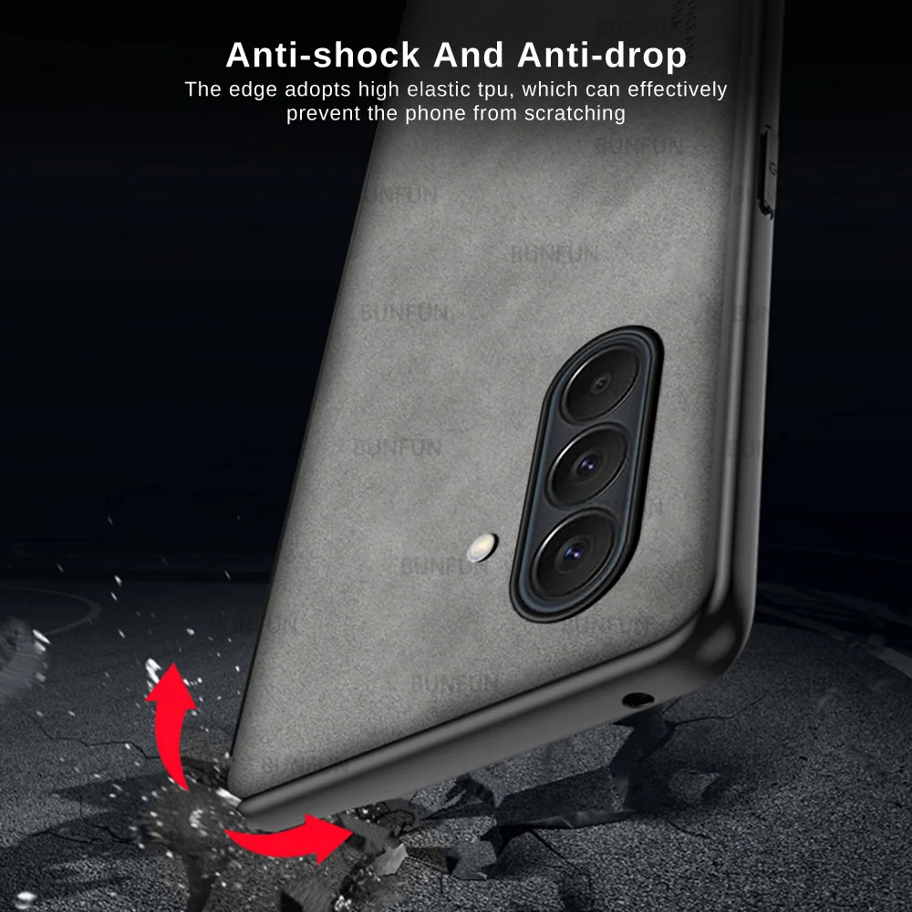 Luxurious Sheepskin Leather Phone Case - Shockproof & Anti-Scratch Protection
