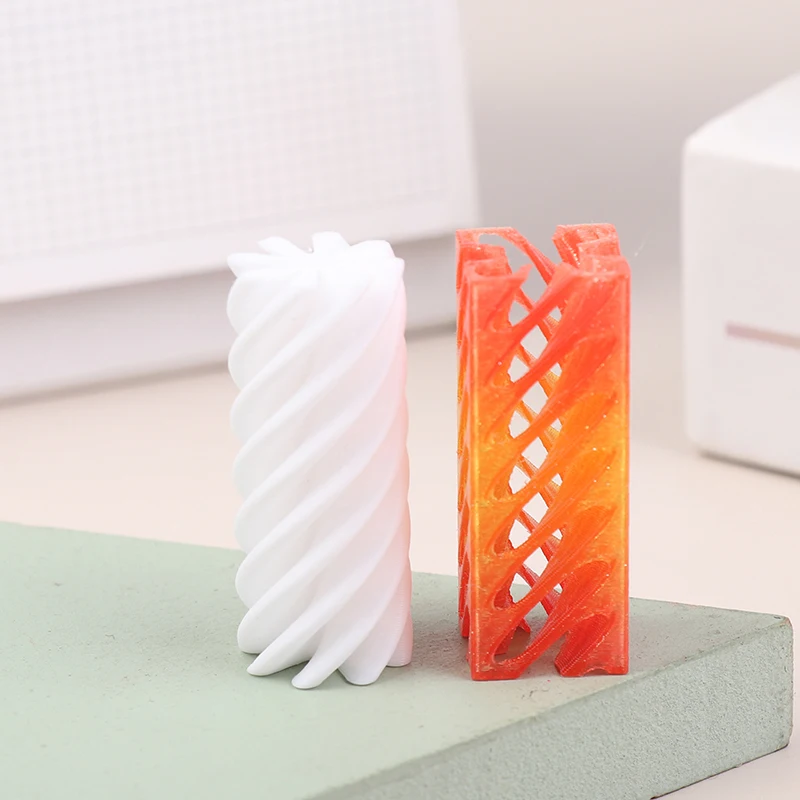 Spiral Cone Decompression Toy 1 Piece 3D Printed Pyramid Impossible Pass-through Sculpture Square Pillar Helix Screw fidget toy set fidget toys decompression tool toy fingertip stress relief toy fidget toy fingertip decompression toy