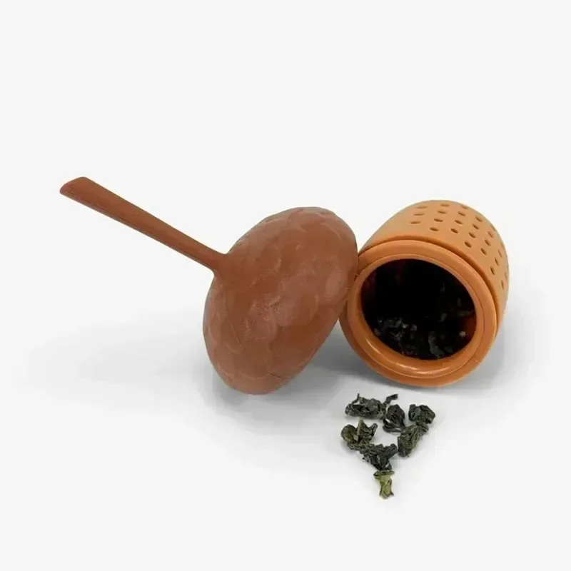 1Pcs Portable Silicone Herbal Filter Acorn Shape Tea Tools Tea Bag Strainer Infuser Gadgets Teaware Kitchen Accessories tea infuser tea strainer tea filter