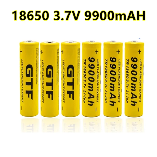 BATTERIE DE RECHANGE 3.7V TYPE 18650 / 2400 MAH POUR TORCHE LED