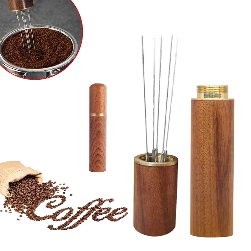 Coffee Tamper Needles WDT Tools Stainless Steel Espresso Powder Stirrer