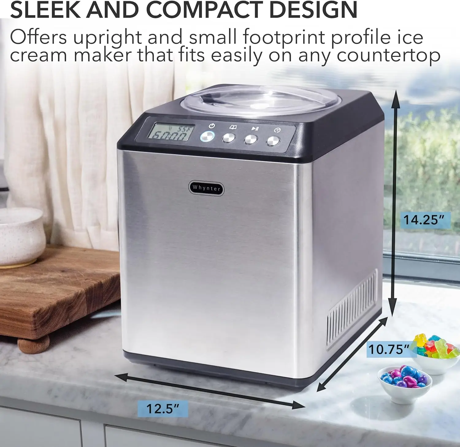 Whynter ice cream maker hotsell