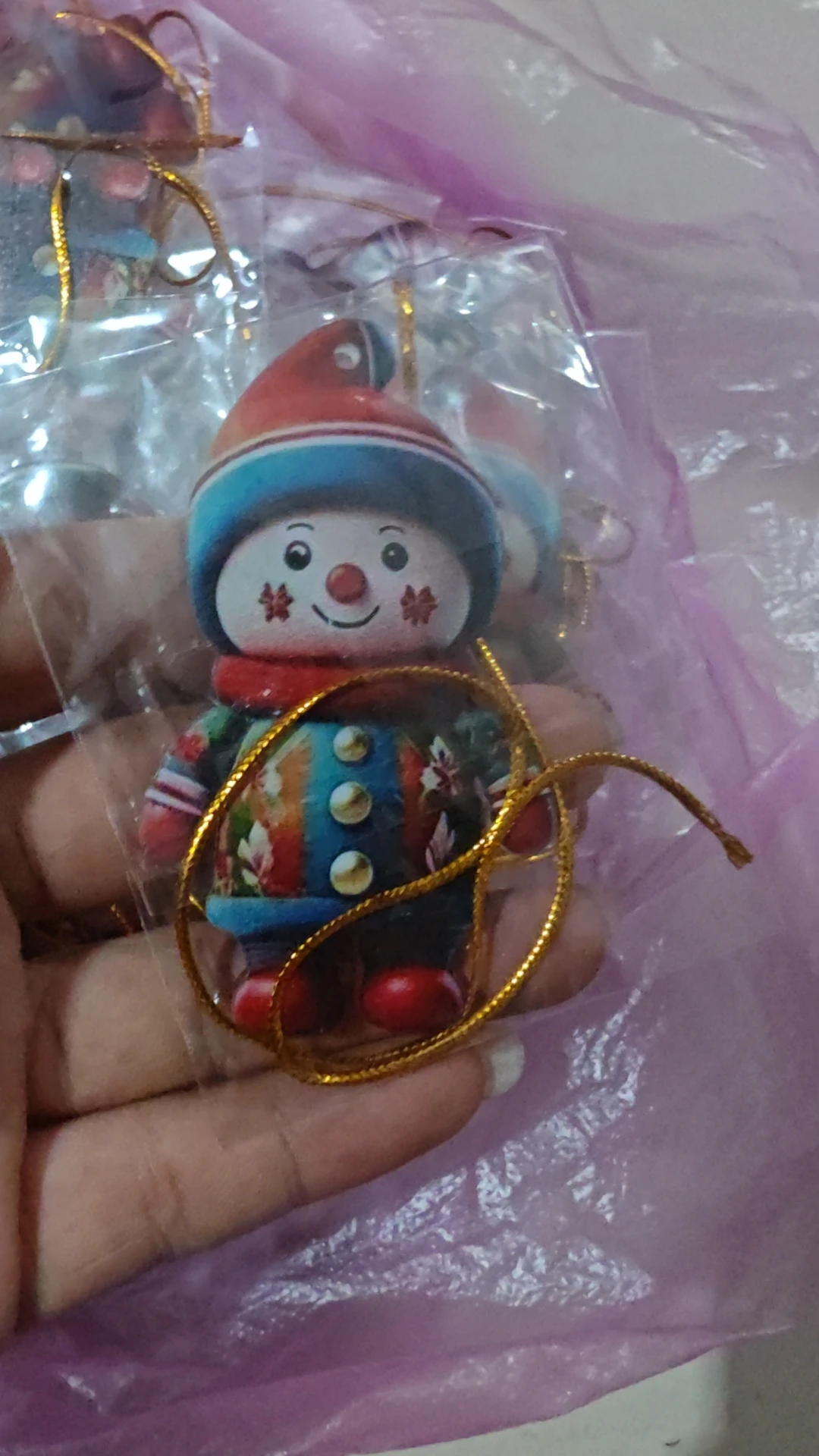 Christmas Decorations Christmas Santa Claus Snowman Boys Girls Pendant Acrylic Flat Xmas Tree Car Decoration Hanging Ornaments