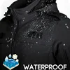 Thicken Winter Mens Tactical Set Waterproof Soft Shell Charge Jacket+Big Pocket Combat Pants 2-pcs Outdoors Train Suit Warm 3