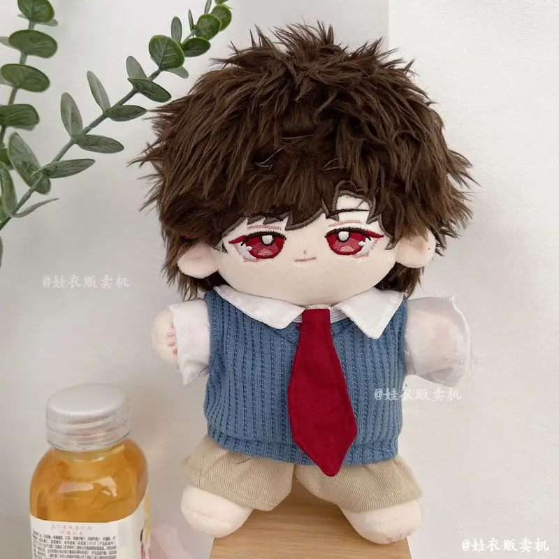 Cotton doll clothing 20cm college style superior school uniform 20cm set no attribute doll changing 6