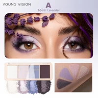 YOUNG VISION 4-color eyeshadow disc with pearl gloss and matte large ground color scheme for daily makeup eyeshadow 1