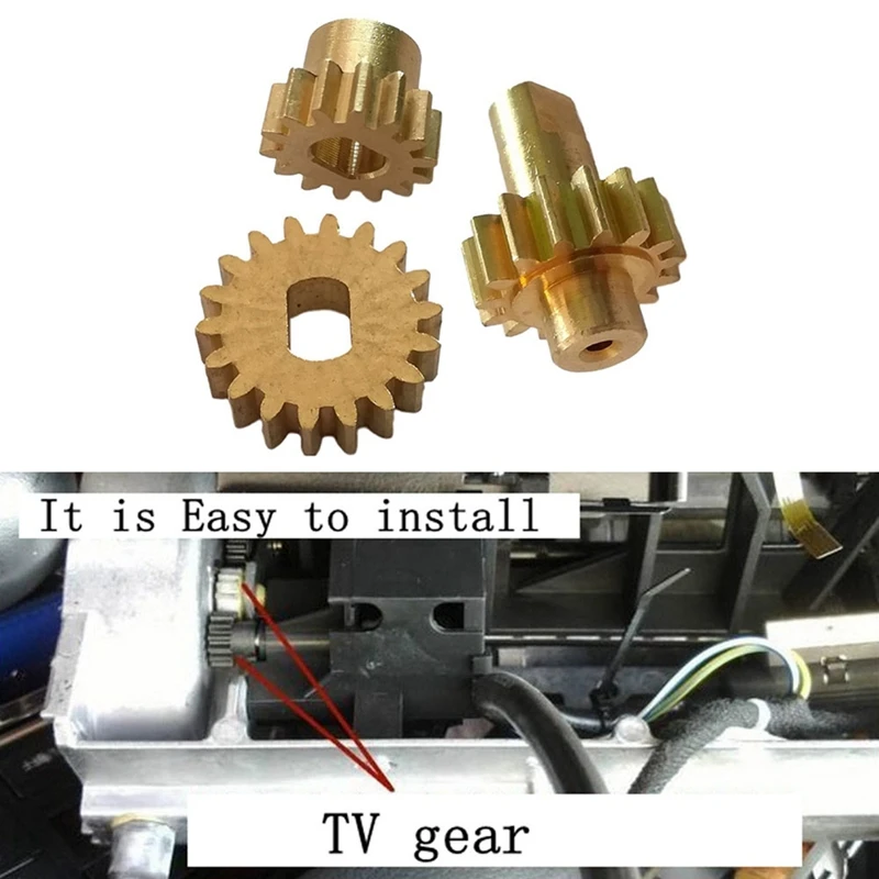 

Fit For A8 S8 MMI 4E0857273D Screen Mechanism Gear Replacement Set Kit 3Pcs
