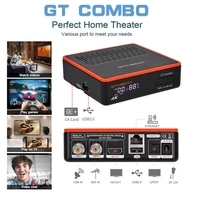 Спутниковый ресивер Gtmedia Gtcombo 4K Ultra Hd Dvb S2 S2X T2 Кабель ТВ-тюнер H.265 5g Wi-Fi Декодер карт Ac Коробка Gtshare Gtplayer, На складе в Мексике — изображение 2
