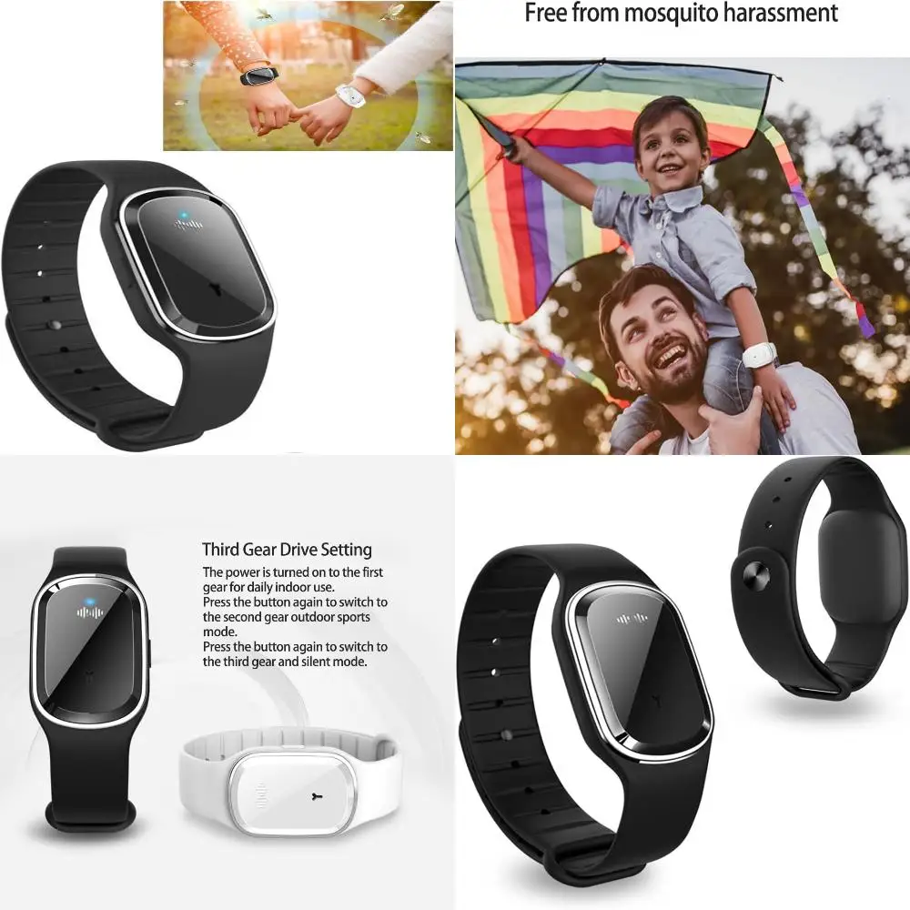 Stay protected and comfortable outdoors with this stylish, high-quality, waterproof insect-repelling bracelet. The perfect acces