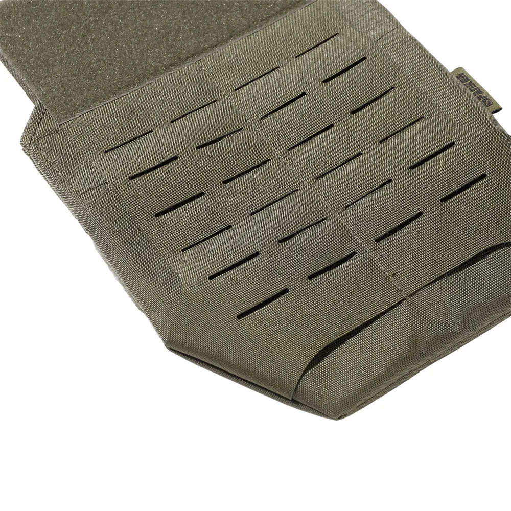 Tactical Panel Protect Pouch Magic Tape Multi-fit Pocket Retention Flap  Plate Carrier Pouch Assault Hunting Vest Tool Bag 4