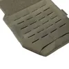 Tactical Panel Protect Pouch Magic Tape Multi-fit Pocket Retention Flap  Plate Carrier Pouch Assault Hunting Vest Tool Bag 4