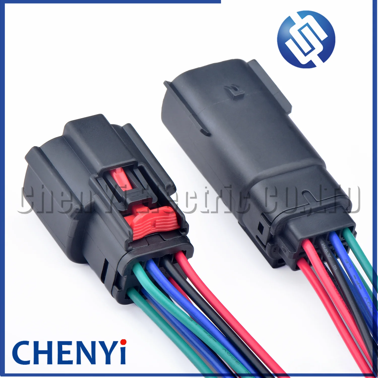 Description Picture 3 of item8 Pin 33472-0801 Auto Electrical Headlight Light Socket Car Engine Cable Plug For Ford BUICK Chevrolet With wiring harness