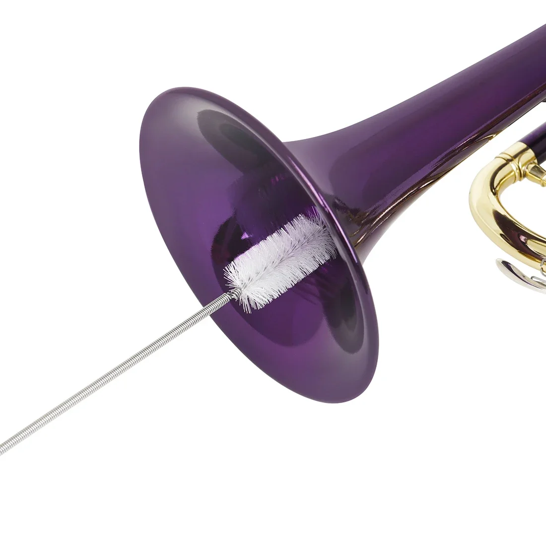 Description Picture 5 of itemTrumpet Rope Brush 3Pcs Maintenance Cleaning Care Kit Wind Instrument Cleaning Accessories Mouth Brush Musical Instrument Parts