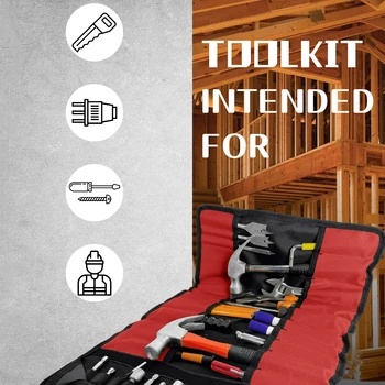 24 포켓 렌치 롤업 파우치, 도구 정리 가방, 스탠리 장인에게 꼭 맞는, 손쉬운 그립, 수제, 휴대용 보관