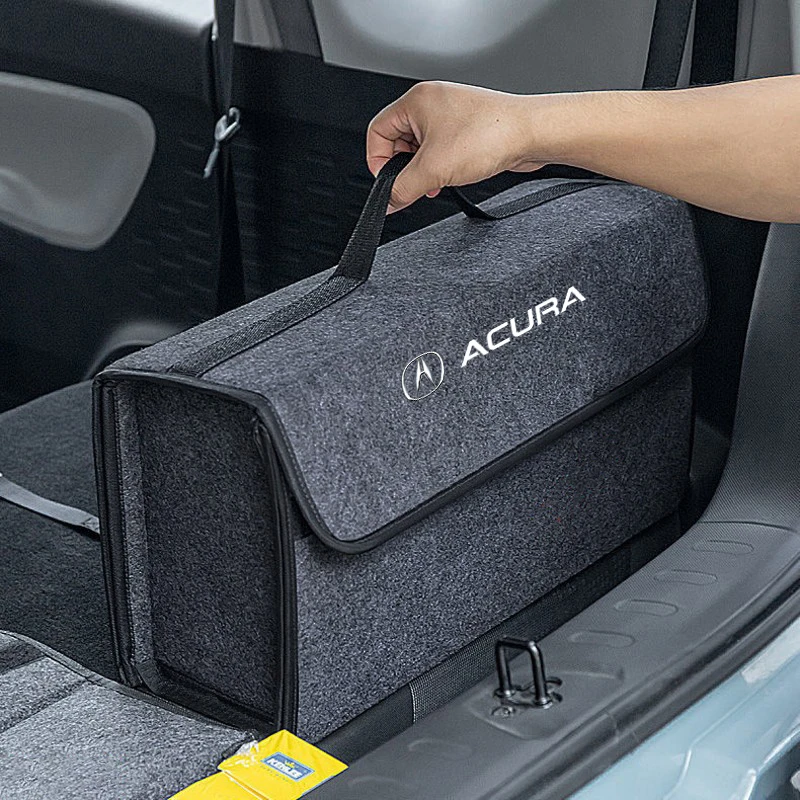 Car Trunk Organizer Box Large Capacity Folding Storage Bag For