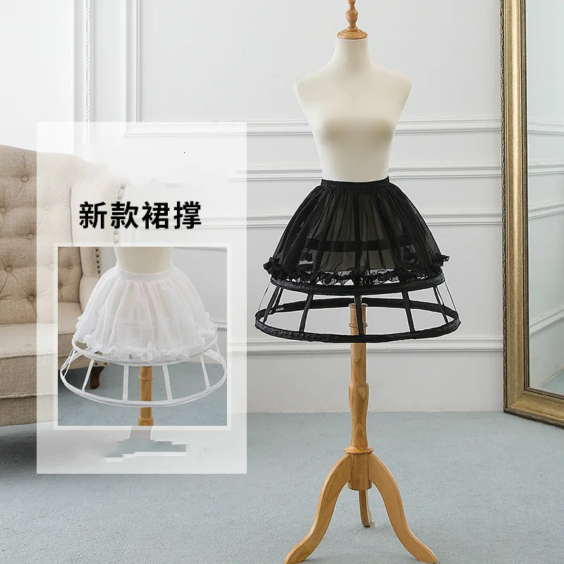 Lolita Crinoline Violent Fishbone Support Lolita Three-Layer Bird Cage Support Adjustable Bell Type A- Type All-match Skirt