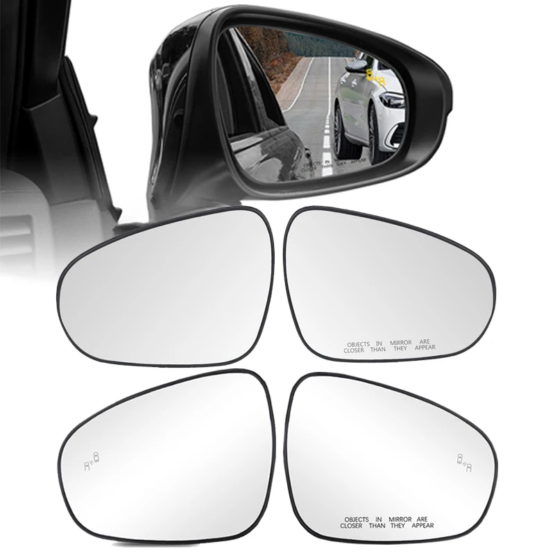 렉서스 ES IS 2013-2017 CT 2011-2018 LS 2013-2016 GS 2012-2017 RC 2014-2018용 사이드 윙 열선 사각지대 경고 미러 유리