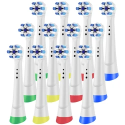 Premium Pack Toothbrush Replacement Heads - Enhanced Cleaning for Electric Toothbrushes (Available in 4, 8, or 12 Pack) (White - 12 Pcs)