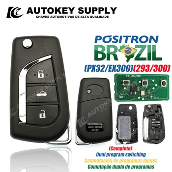 Positron Flex per Toyota Remote Car Key con Logo sistema di allarme di alta qualità doppio programma PX32 EX300 293 330 360 AutokeySupply 3 Positron Flex per Toyota Remote Car Key con Logo sistema di allarme di alta qualità doppio programma PX32 EX300 293 330 360 AutokeySupply - Positron Flex per Toyota Remote Car Key con Logo sistema di allarme di alta qualit