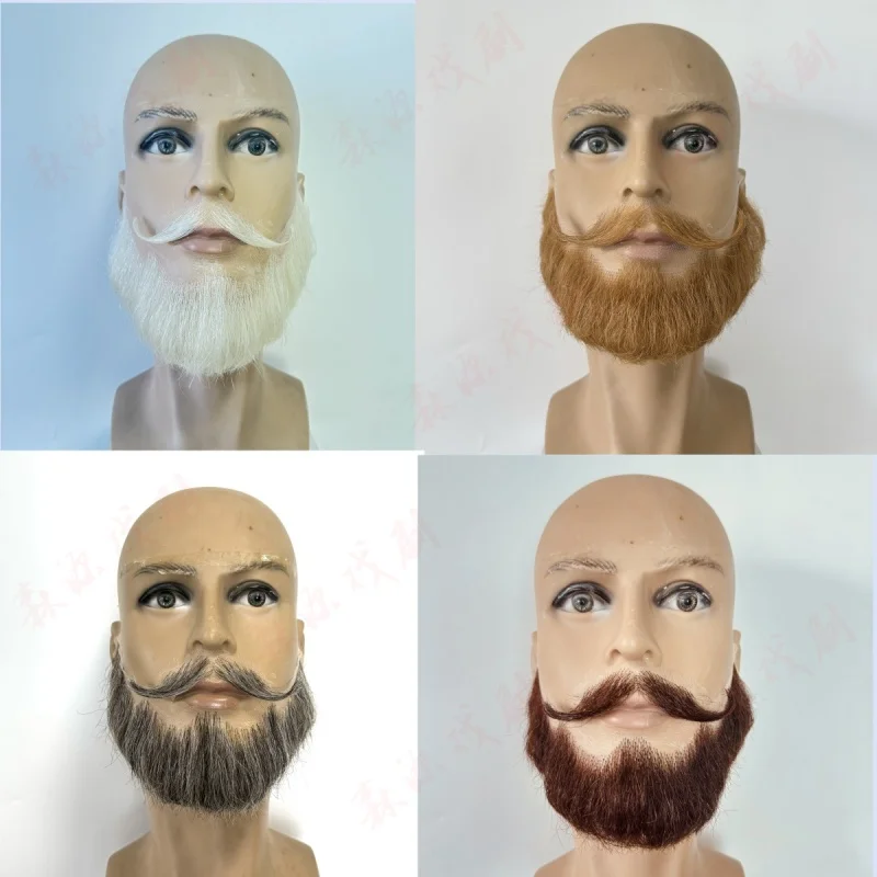 Anime Accessories Beard Brown Black White Whisker Movie Halloween Party Cosplay Prop Custom Made