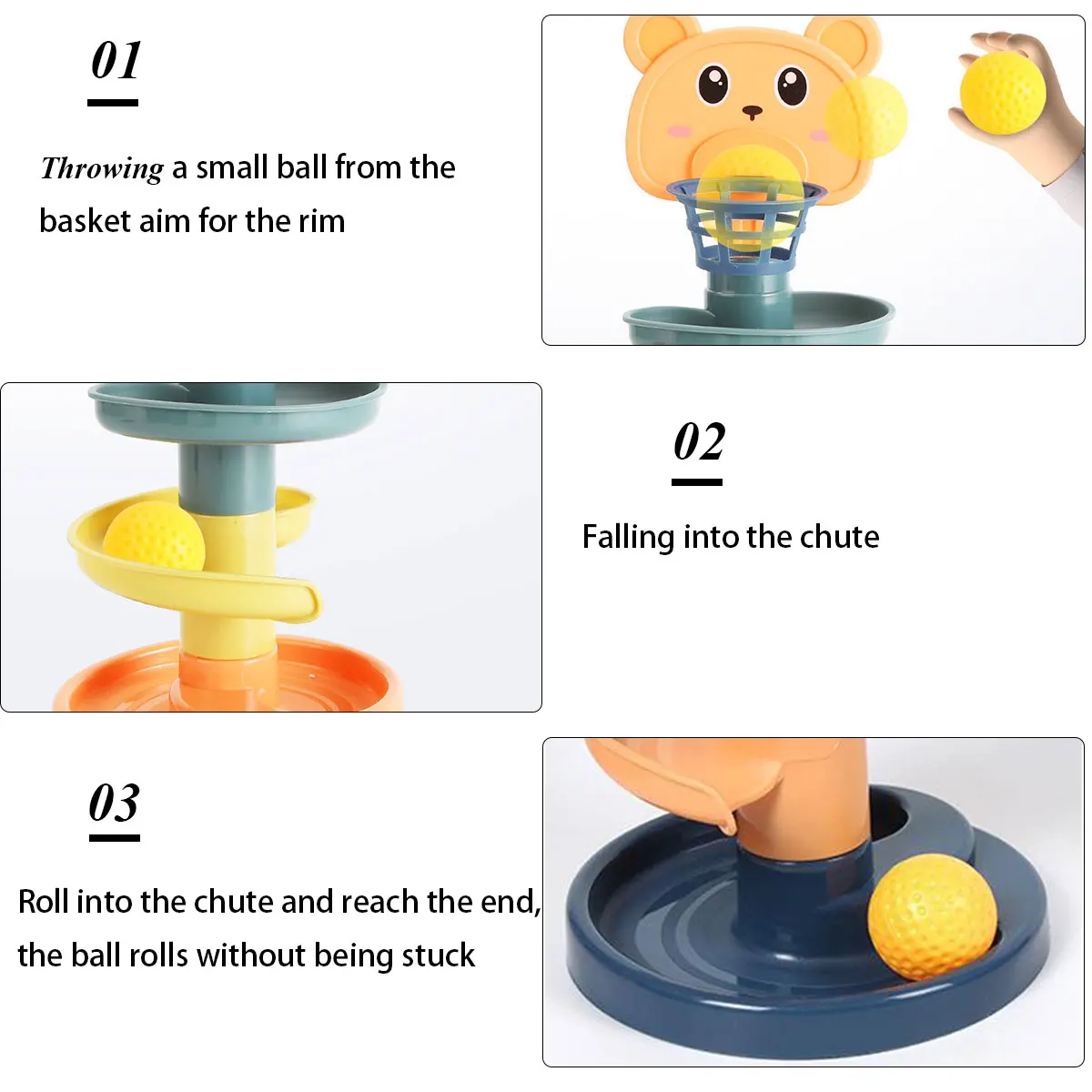 Baby Sliding Ball Track Toy 4