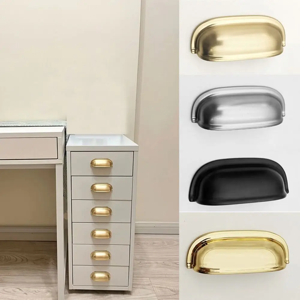 Description Picture 4 of itemShell Style Shell Cabinet Handle Zinc Alloy Drawer Pull Handles Door Cabinet Cupboard Furniture Knobs Furniture Hardware