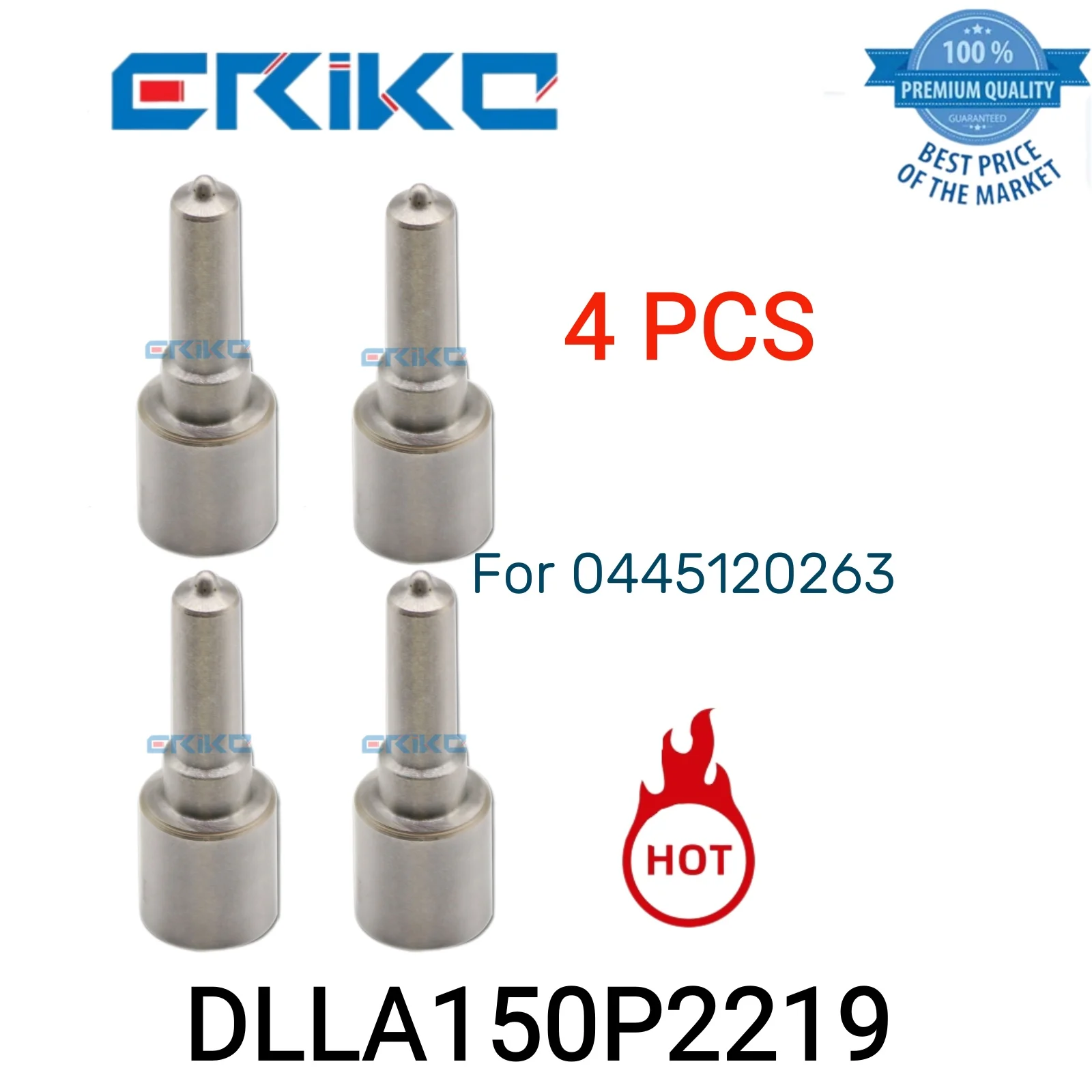 

4 PCS DLLA150P2219 Injection Nozzle 0 433 172 219 DLLA 150 P 2219 Diesel Engine Nozzle DLLA 150P2219 Spray Nozzle for 0445120263