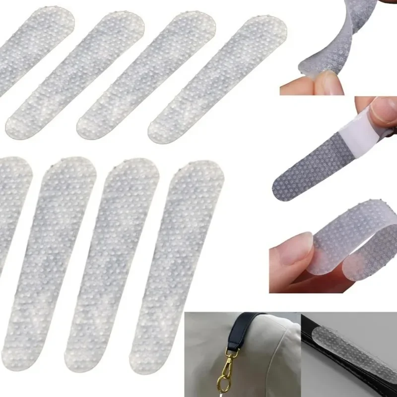 Shoulder Bag Non-slip Sticker Backpack Transparent Silicone Anti Slip Patch Multi Size Easy Use Bag Strap Self Adhesive Paster