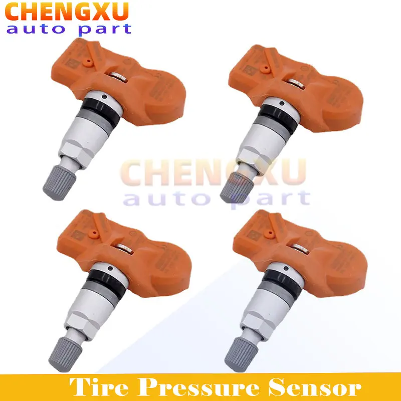 

36106790054 36106856227 4pcs New 433MHz TPMS Tire Pressure Sensor Fit for BMW X1 X3 X4 X5 X6 M3 M5 M6 Mini R56 08-10