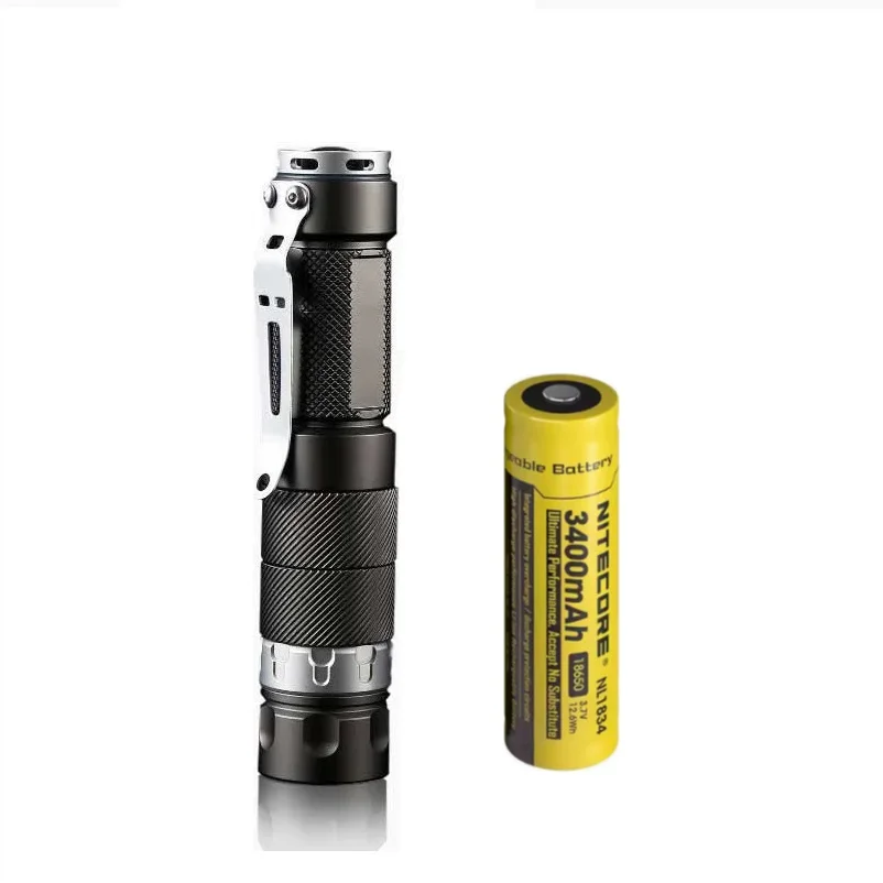 Rechargeable LED Flashlight Torch for Camping Hiking