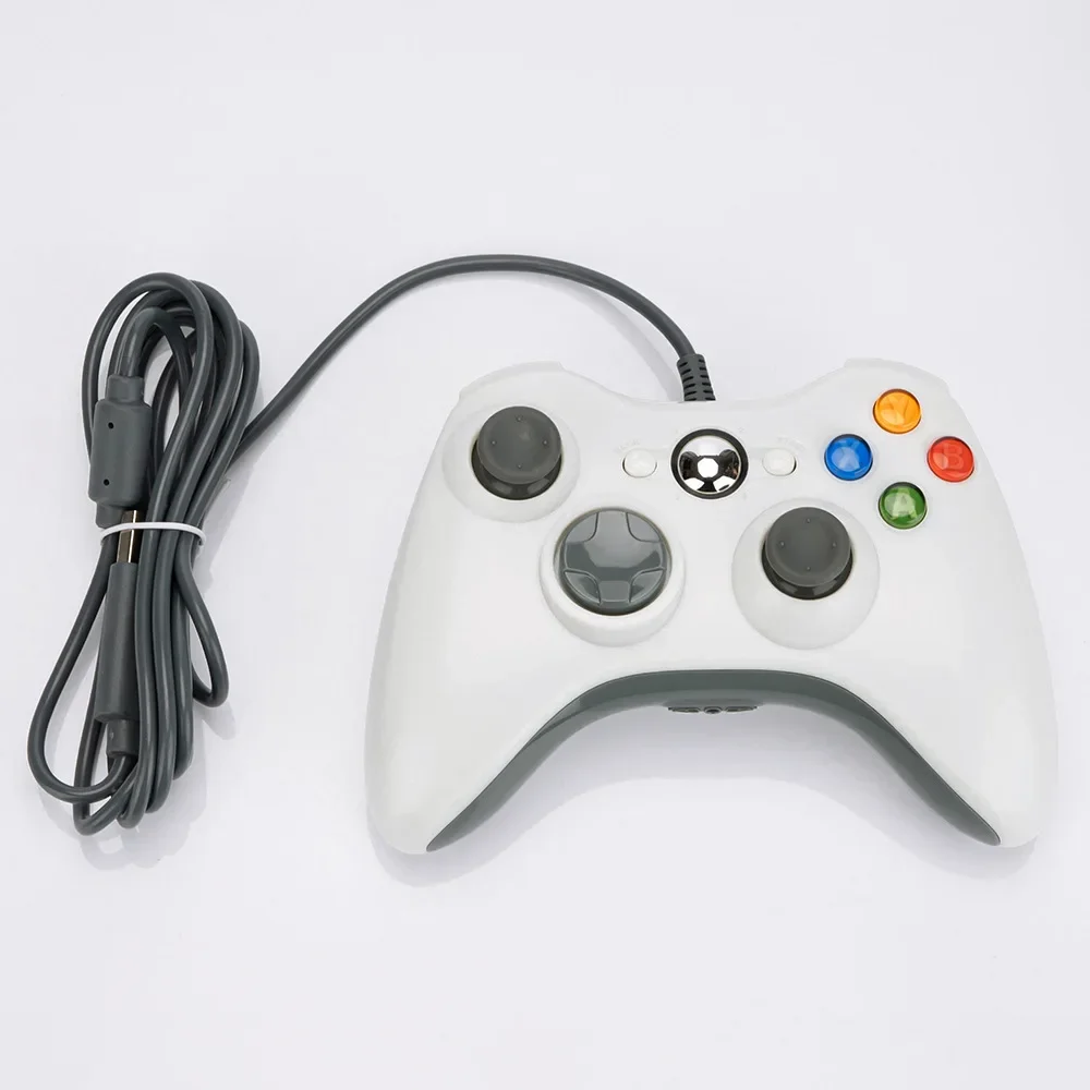 Enhanced Wireless/Wired Game Controller with Dual-Vibration Turbo