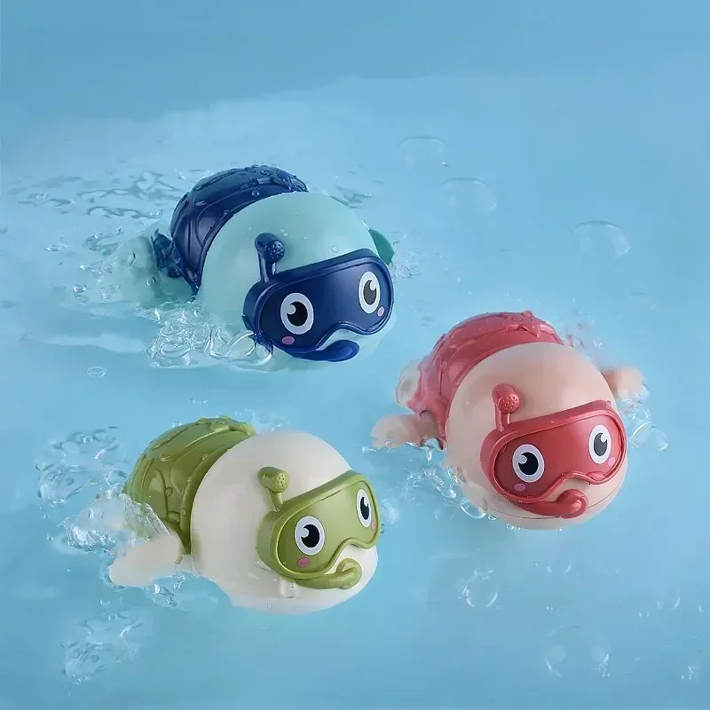 

Baby Bath Toys for Kids Swimming Floating Clockwork Cute Water Play Toys Funny Children Educational Bathroom Shower Bathtub Toy