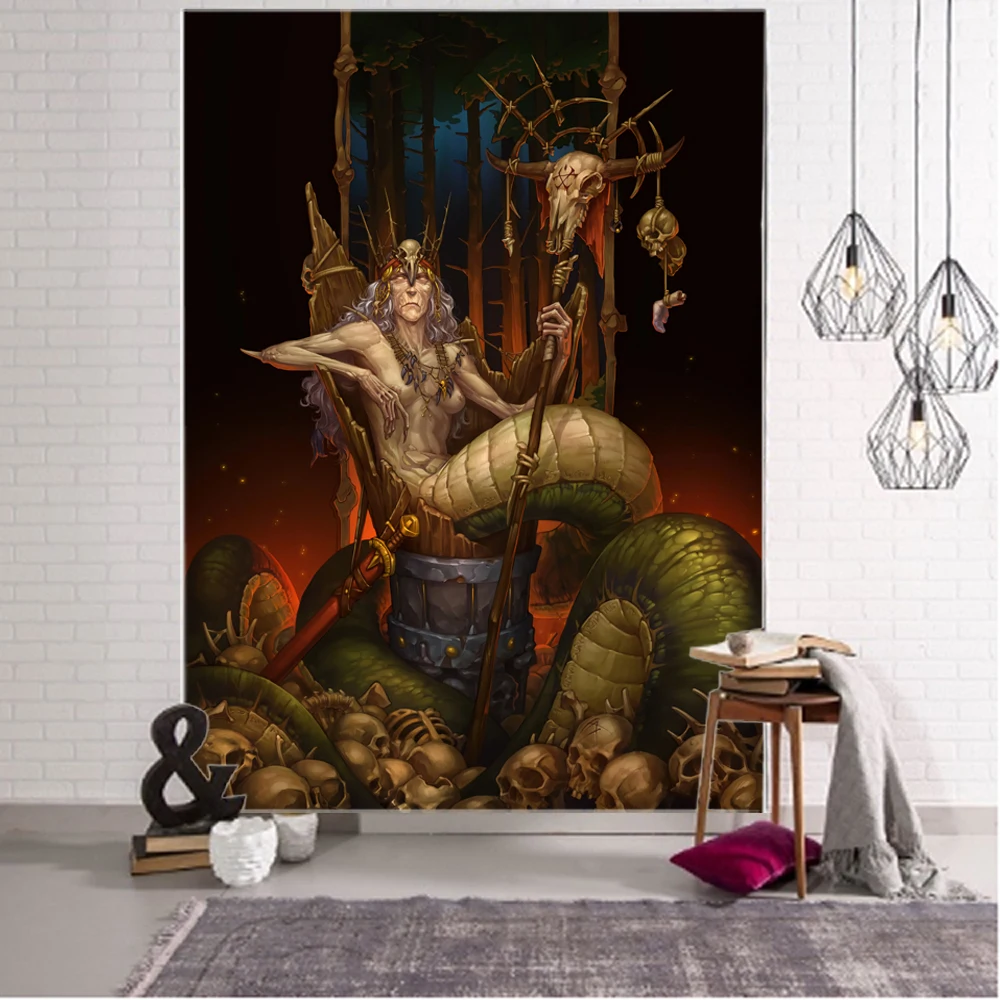 Dark Ghost Background Decoration tapestry Dark Ghost Terror Background Decoration tapestry Home Background Decoration