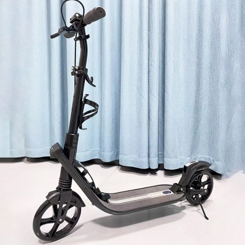 TULX Aluminum Alloy Two Wheel Scooter Foldable Comfortable To Ride Easy To Use Good Load Capacity Higher Security Performance