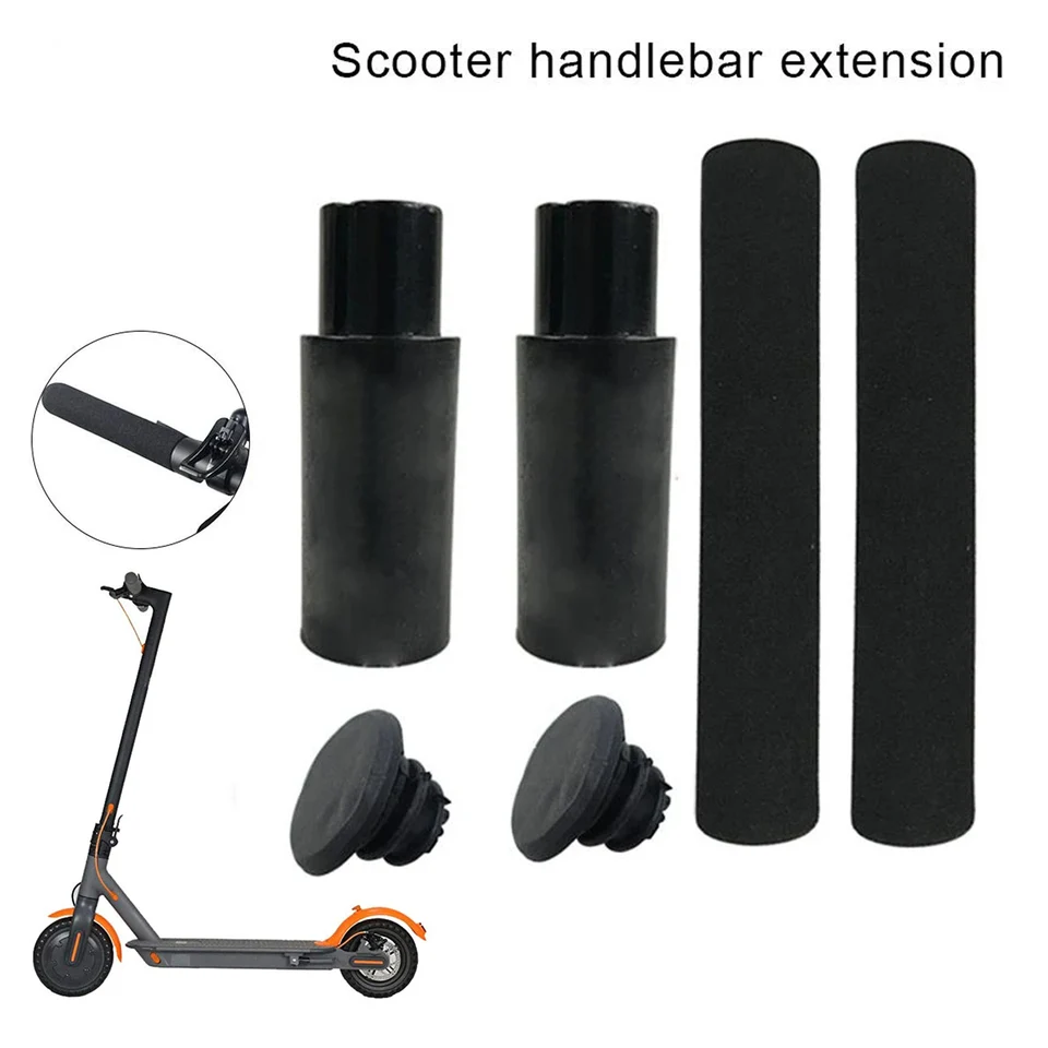 Rallonge Guidon Trottinette Xiaomi M365 1S Pro2 Mi3 - Housse Grip Incluse
