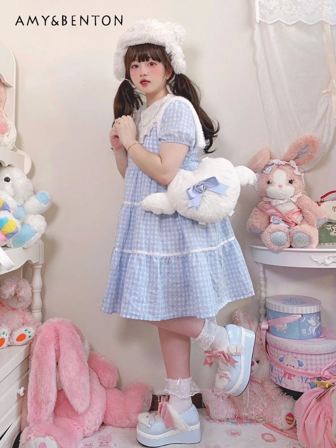 Zaino In Peluche Con Ali D'angelo Per Ragazze Borsa Da - Foto 11