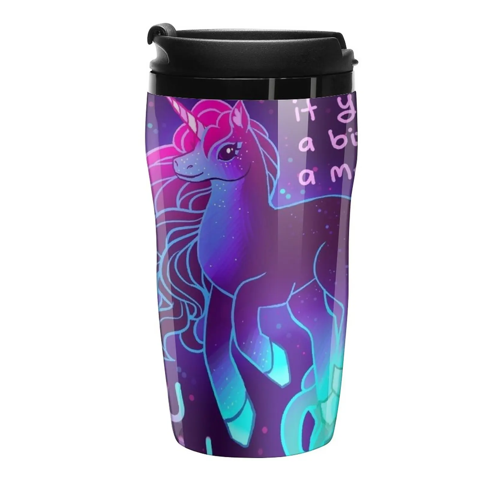 

YOU STILL KILLIN IT Neon Unicorn Travel Coffee Mug Coffee Good Teaware Tea Cup Mate Cup Thermos Mug
