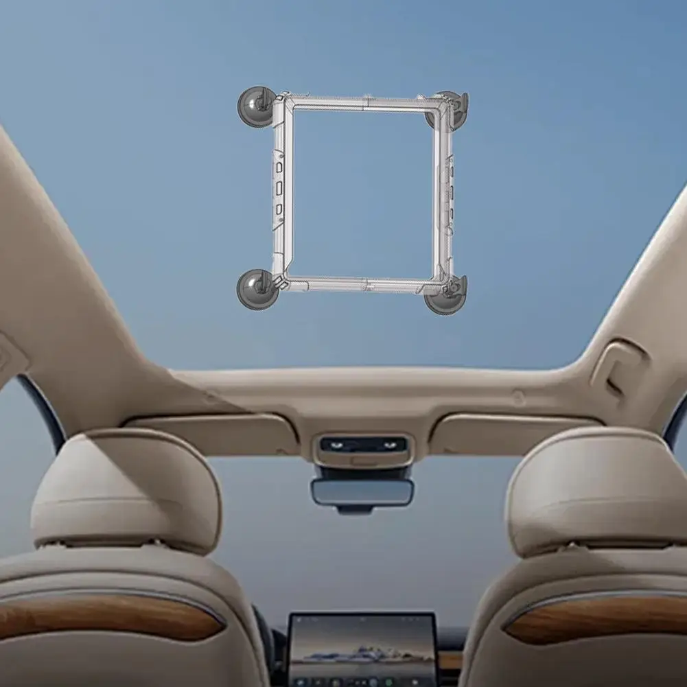 FOR Starlink Mini FOR Tesla Sucker Shell Holder Protective Cover With Silicone Suction Cup Accessories
