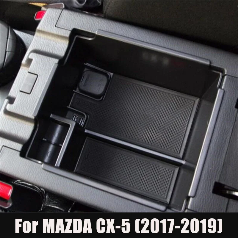 자동차 스타일링 액세서리 중앙 팔걸이 상자 보관 트레이 장갑 팔레트, MAZDA 3 6 AXELA ATENZA CX-5 CX5 CX-8 CX8 CX-9 CX9
