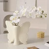 Creative Butterfly Ceramic Vase Table Decoration Flower Arrangement Butterfly Shape Plant Pot Flowers Vases Room Aesthetic Decor 3
