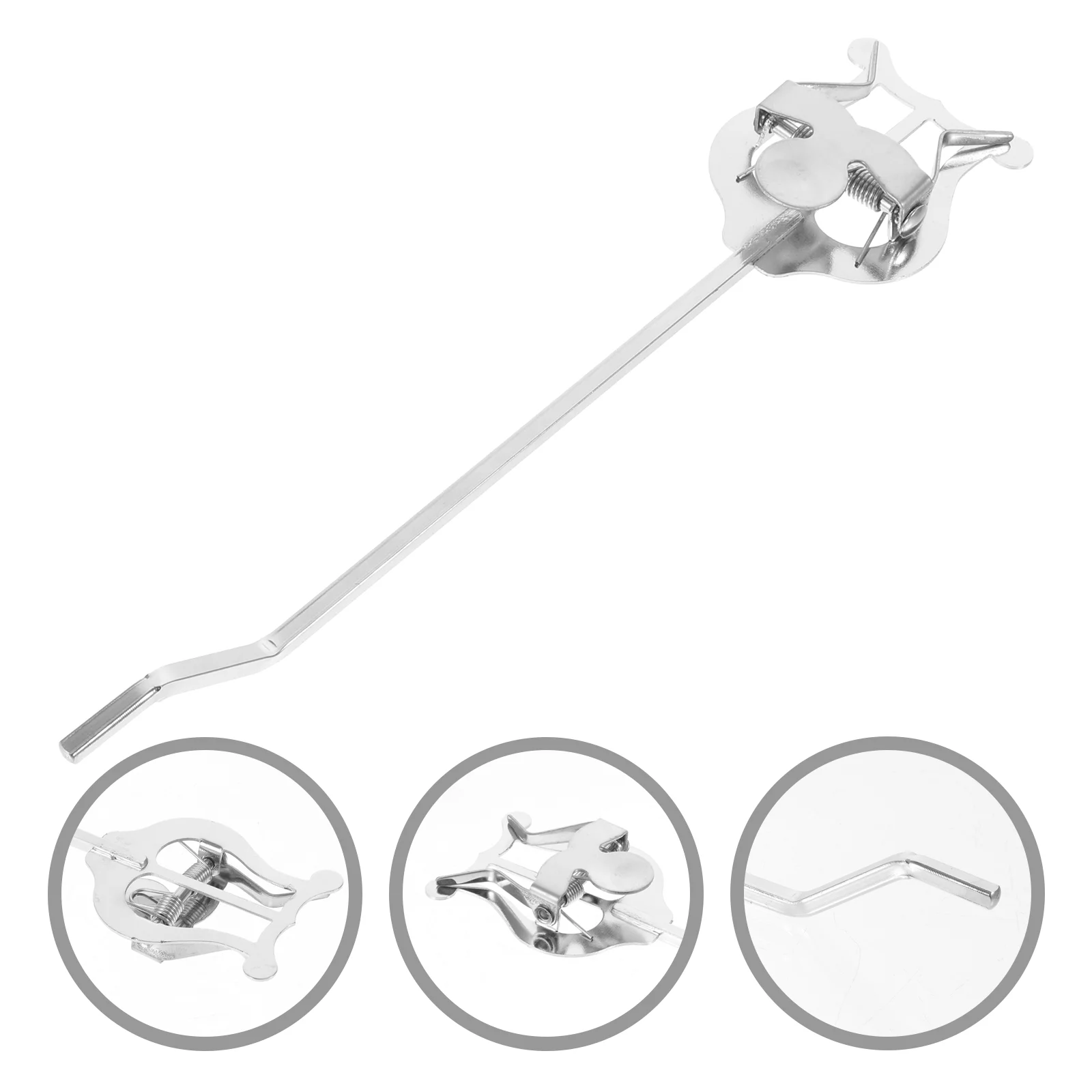 Staffe Metalliche Tuba Marching Lyre Sassofono Marching Lyre Contralto Sassofono Foglio Music Clip Stand Acciaio Inossidabile Sax Lyre Clamp