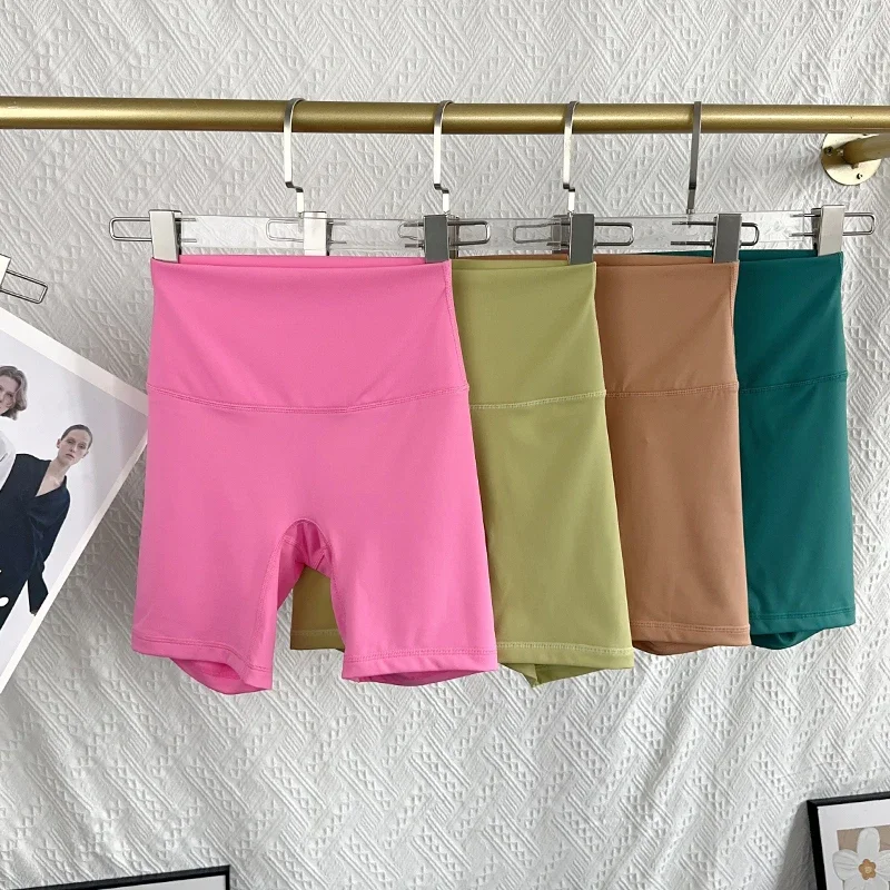 Women's High-Waist Quick-Dry Fitness Shorts
