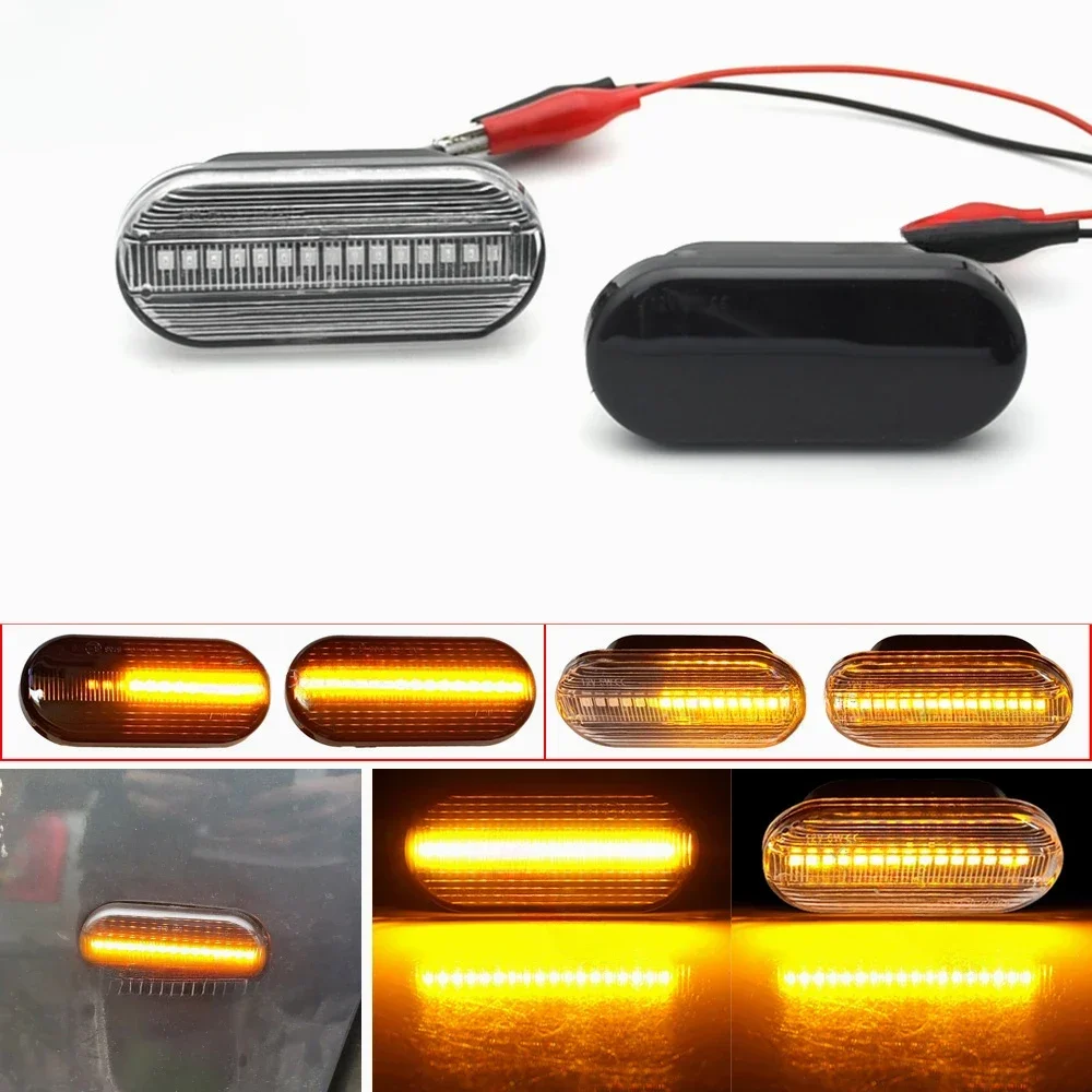 LED Dynamic Side Marker Light Turn Signal for SEAT Ibiza Cordoba