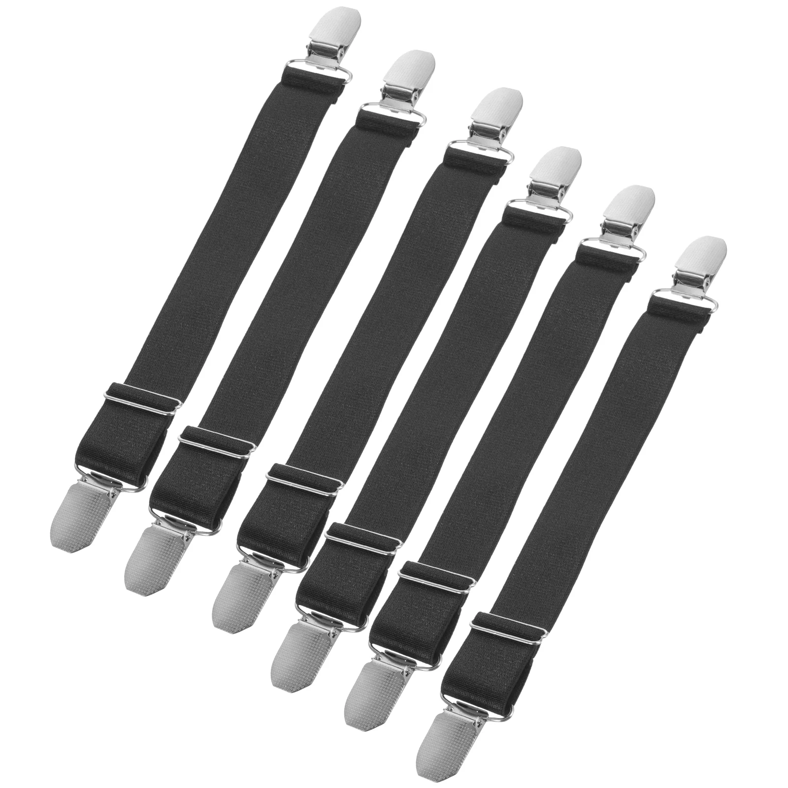 6 Pcs Boot Clip Motorcycle Riding Pant Leg Tie Straps Cargo Loop Jean Top Ring