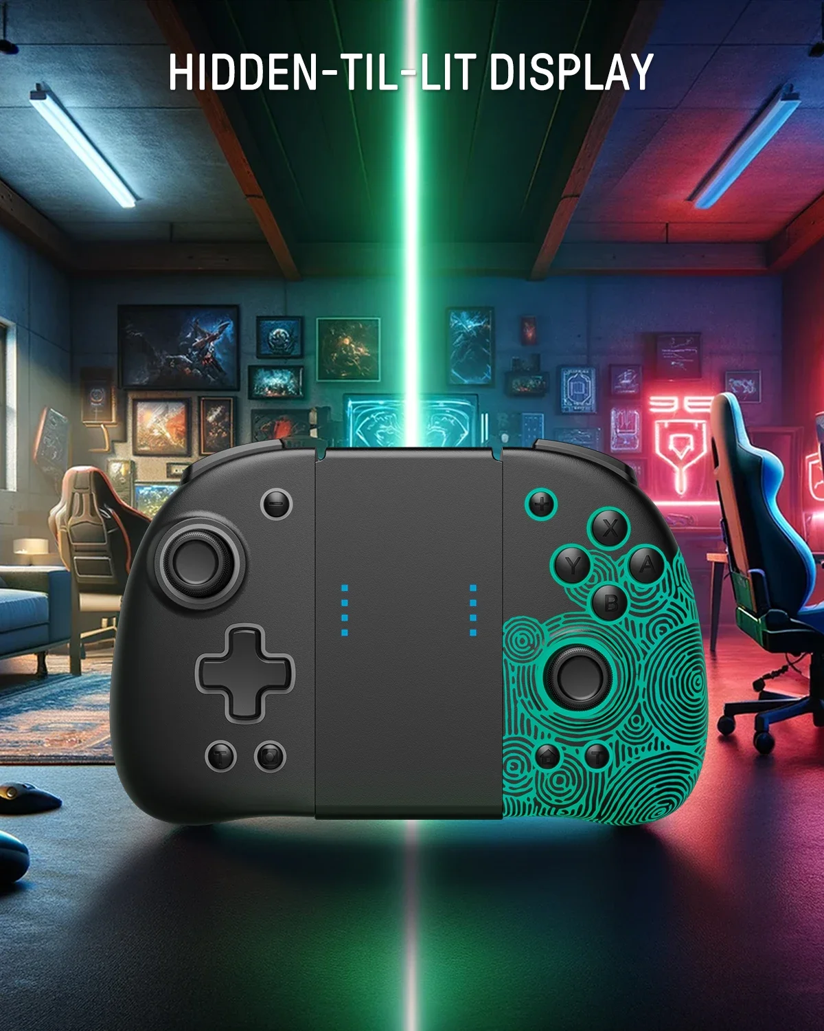 FUNLAB Luminous Controller Compatible with Nintendo Switch