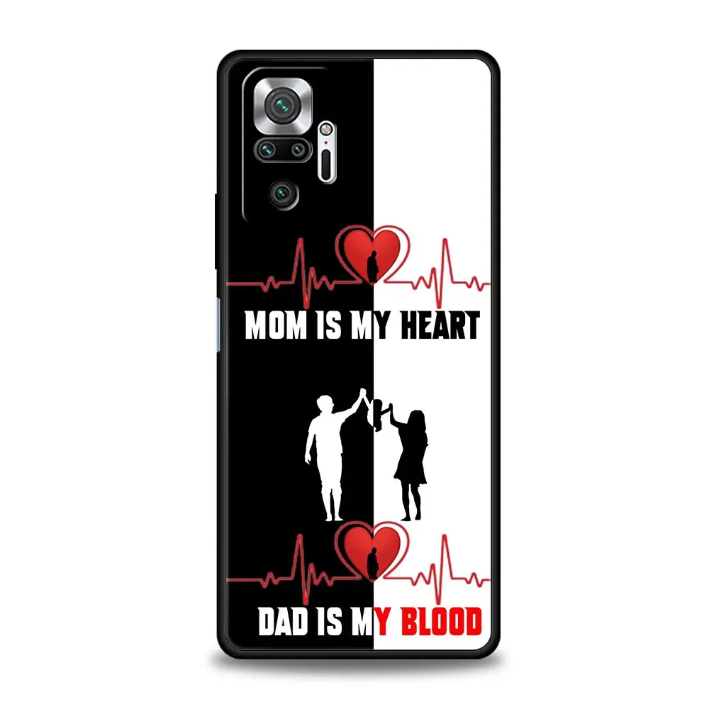 Cute Couple Letters Art Soft TPU Phone Case