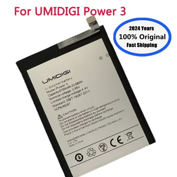 2024 Years High Quality 6150mAh Original Battery For UMI Umidigi Power 3 Power3 Phone Battery Batteria Fast Shipping + Tools