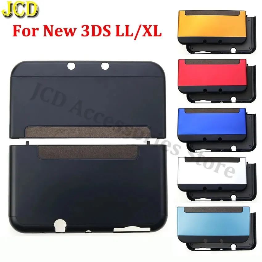 7가지 색상의 3DS XL LL 상단 하단 후면 커버 게임 콘솔 케이스 교체품, 3DS XL LL 전면 후면 페이스플레이트 하우징 쉘 케이스