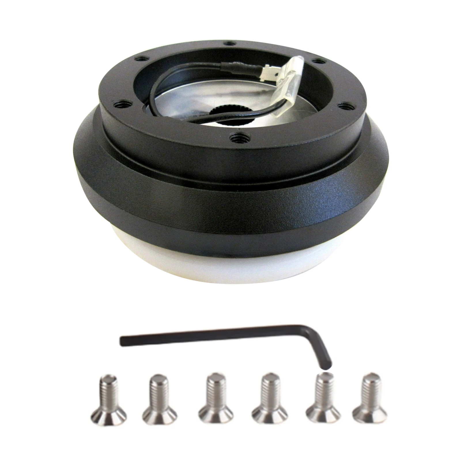 

Car Steering Wheel Short Hub Adapter With Wrench&Screw Kit For Honda Civic EK 130H 1996-2000 Racing Auto Accessories Replacement