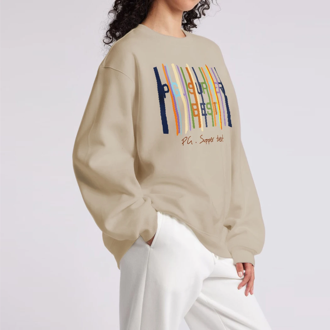 PG New Casual Sweatshirts Men Or Woman Hoodies 2025 Pullover Streetwear Solid Hoodie Basic Crewneck Hoody Hoodies 4